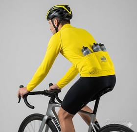 felpa tecnica da ciclismo GIESSEGI taglia L nuova