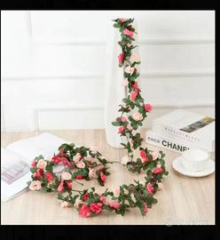 Ghirlande FIORI Artificiali NUOVE 250cm SOLO 4€