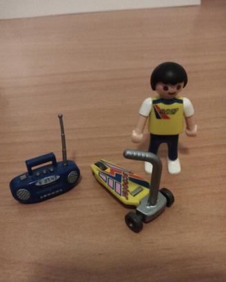 Playmobil 4636 bambino con monopattino