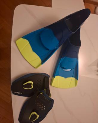 Pinne nuoto e palette