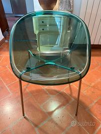 4 Sedie Calligaris Bloom in policarbonato