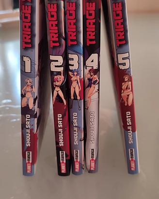 TRIAGE X DAL VOL. 1 AL 5