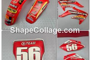 KIT PLASTICHE HONDA CRF 450 2005 2008 CRF450 2006