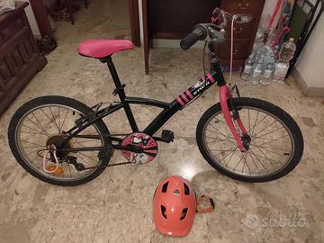 Bicletta bambina 20 + casco