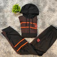 Tuta Footkorner Nera e Rossa Taglia S