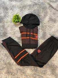 Tuta Footkorner Nera e Rossa Taglia S