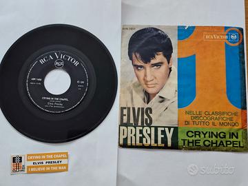 Disco vinile 45 giri Elvis Presley 