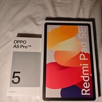 Oppo a 5 pro 5G Redmi pad SE