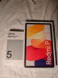 Oppo a 5 pro 5G Redmi pad SE