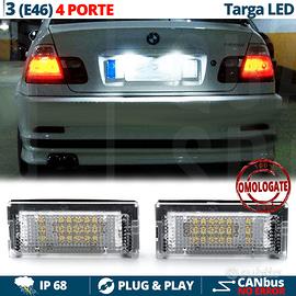 Placche Luci Targa Full Led per Bmw 3 E46 Canbus