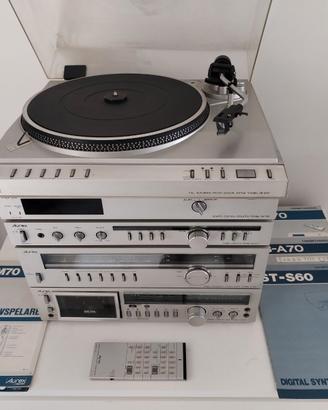 impianto Hi-Fi completo degli anni ’80