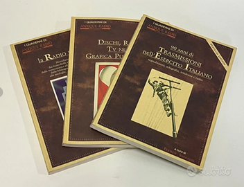 LOTTO 3 Libri I Quaderni di Antique Radio