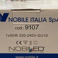 Faretto tondo in gesso da incasso NOBILE 9107