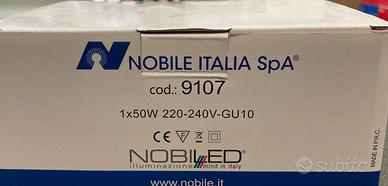 Faretto tondo in gesso da incasso NOBILE 9107