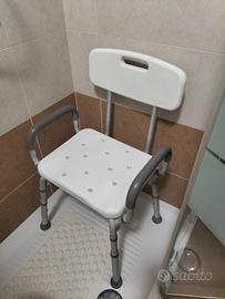 sedia doccia per anziani o disabili 
