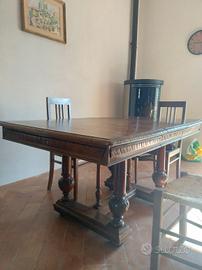 tavolo antico in legno