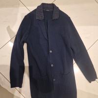 Cardigan lungo Retois Milano – Blu, caldo, ottime