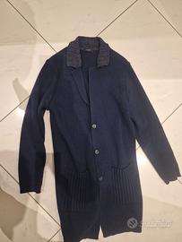 Cardigan lungo Retois Milano – Blu, caldo, ottime