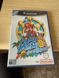 Mario sunshine gamecube + memori card