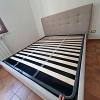 LETTO A CONTENITORE IN TESSUTO MATRIMONIALE 
