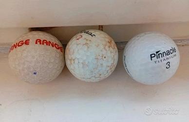 set 3 palline da golf 