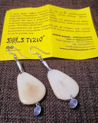 Orecchini Etnici Artigianali Argento 925 MILANO