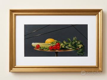 Quadro iperrealista pittore Gerico