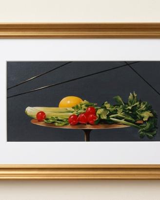 Quadro iperrealista pittore Gerico