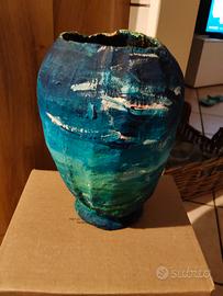 vaso decorativo  fatto a mano