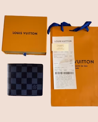 Portafoglio Louis Vuitton Damier Graphite Grey