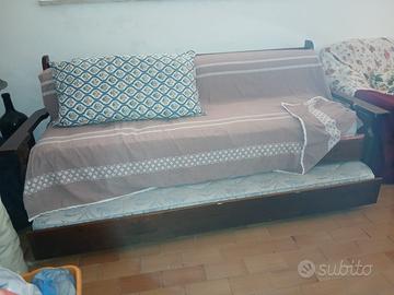 Divano letto stile old america