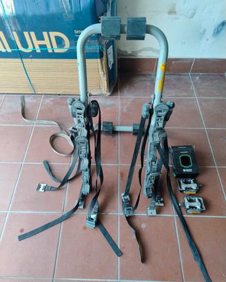 portabici posteriore universale da auto per tre 