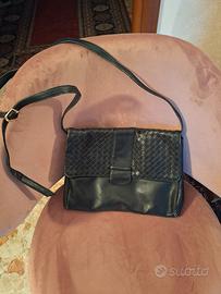 borsa pochette in pelle vintage
