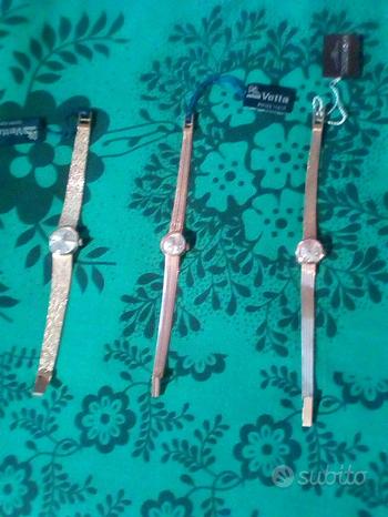 Orologi in oro con cinturino in oro nuovi anni 60
