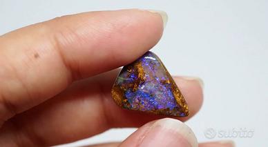 Opale Boulder Queensland Australia 7,45 ct Raro