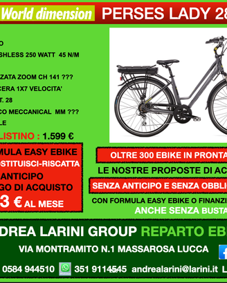 Ebike City World Dimension Perses Lady