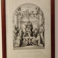 Stampa Madonna fra i santi protettori di Firenze 