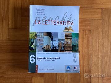 9788868891916 Perché la letteratura Vol 6