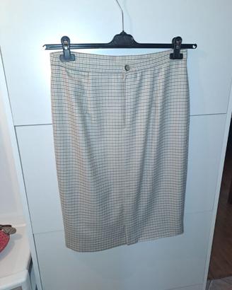 Gonna in pura lana vergine, marca Luisa Spagnoli,