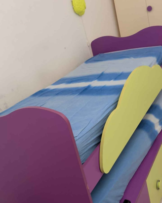 Letto singolo con secondo letto