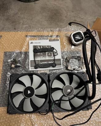 Corsair H115i pro raffreddamento a liquido 280mm