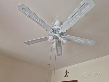 Ventilatore soffitto vintage