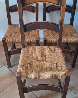 Sedie in legno n.3