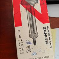 Trapano per carta Zenith vintage