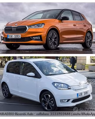 Ricambi skoda fabia-citigo 2011-2026