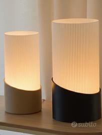 elegante lampada da tavolo stampata in 3d