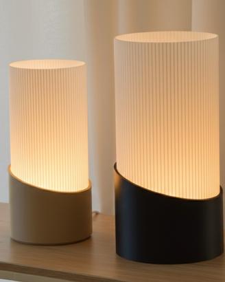 elegante lampada da tavolo stampata in 3d