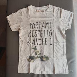 t-shirt Happiness Ironic uomo tg S