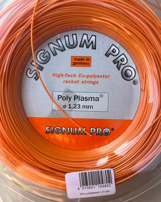 Bobina corde tennis Signum Pro Poly Plasma 1.23