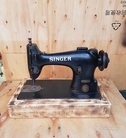 Singer come componente d'arredo. 